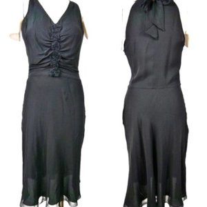 Ann Taylor Crepe Midi Dress